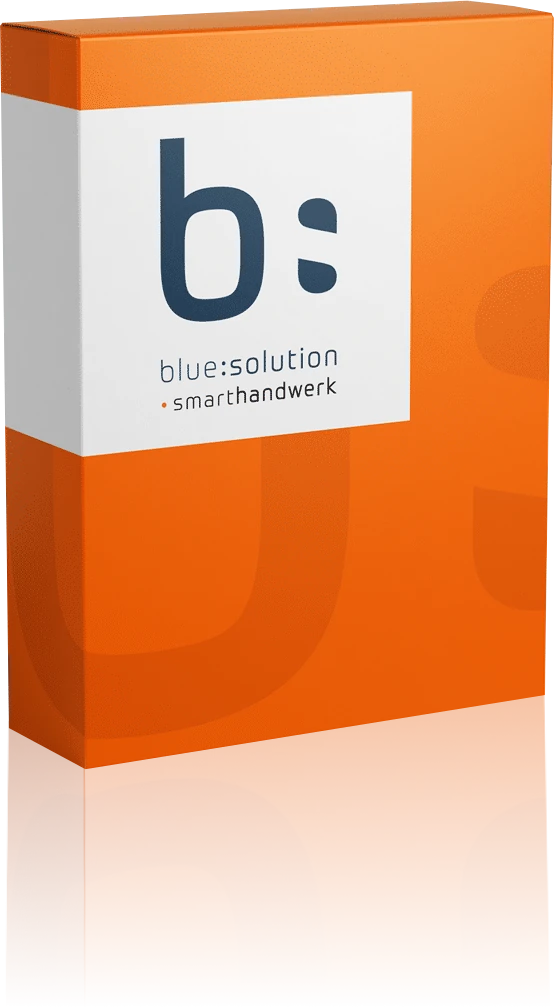 Karton vom blue:solution smarthandwerk